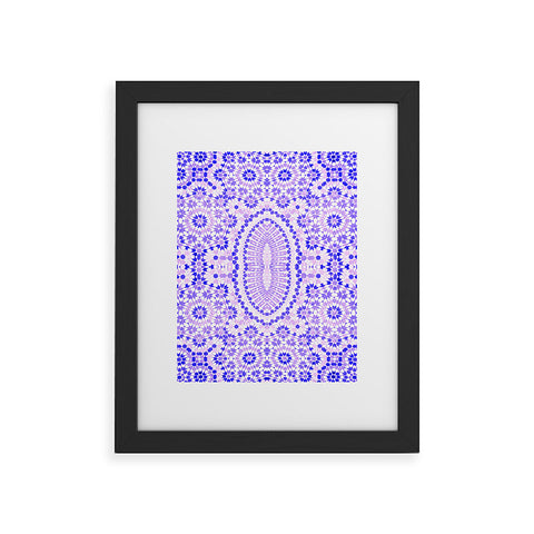 Amy Sia Morocco Purple Framed Art Print