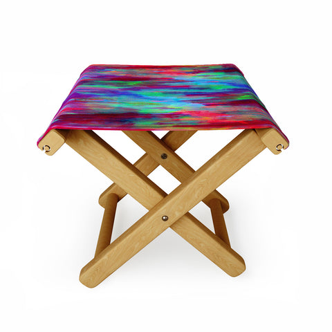 Amy Sia Moving Sunsets Folding Stool