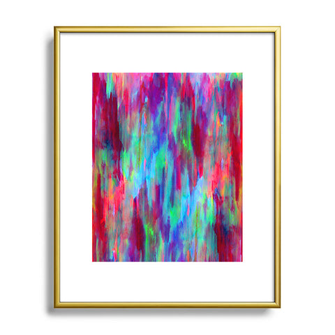 Amy Sia Moving Sunsets Metal Framed Art Print