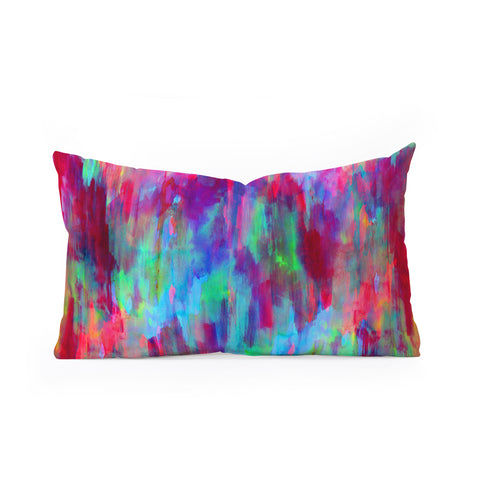 Amy Sia Moving Sunsets Oblong Throw Pillow