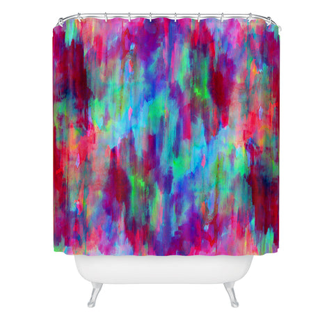 Amy Sia Moving Sunsets Shower Curtain
