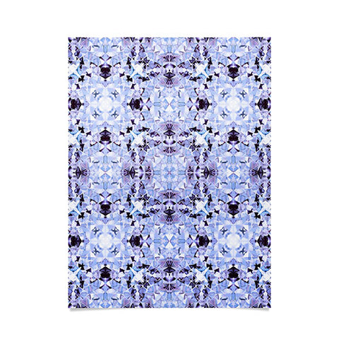 Amy Sia New York Geo Blue Poster