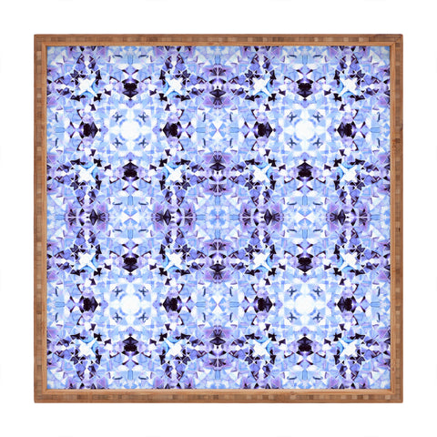 Amy Sia New York Geo Blue Square Tray