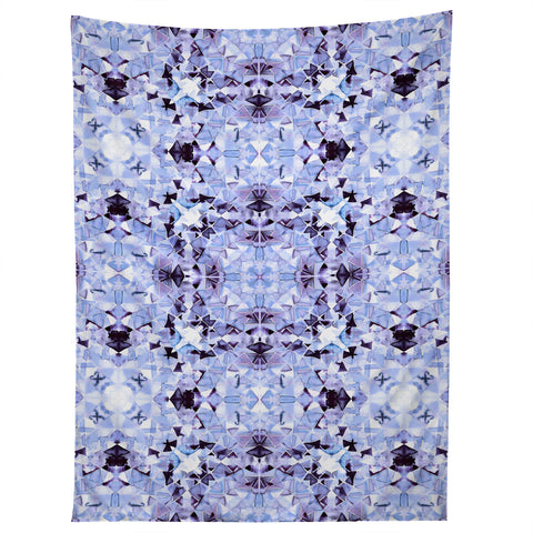 Amy Sia New York Geo Blue Tapestry