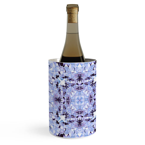 Amy Sia New York Geo Blue Wine Chiller
