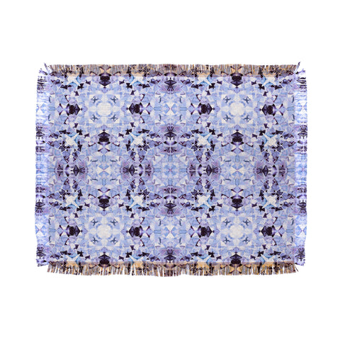 Amy Sia New York Geo Blue Throw Blanket