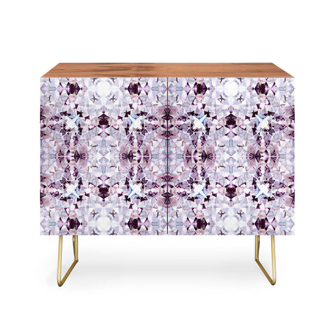 Amy Sia New York Geo Purple Credenza