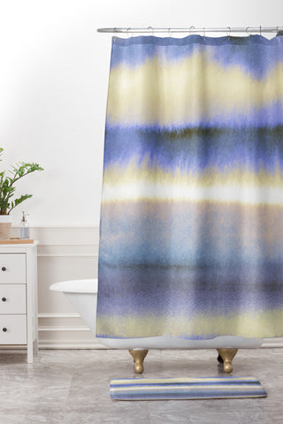 Amy Sia Ombre Dream Shower Curtain And Mat