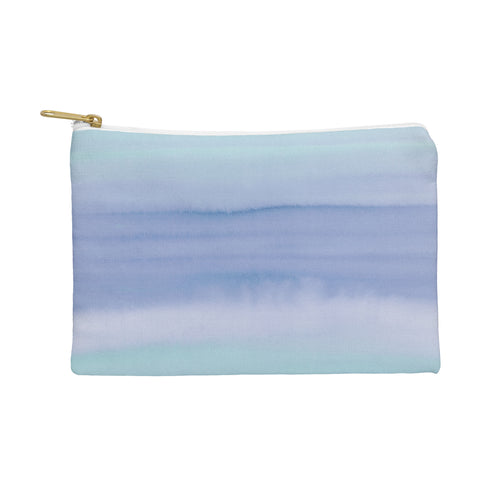 Amy Sia Ombre Watercolor Blue Pouch