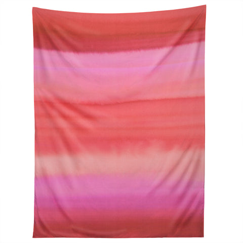 Amy Sia Ombre Watercolor Pink Tapestry