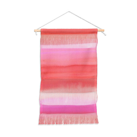 Amy Sia Ombre Watercolor Pink Wall Hanging Portrait