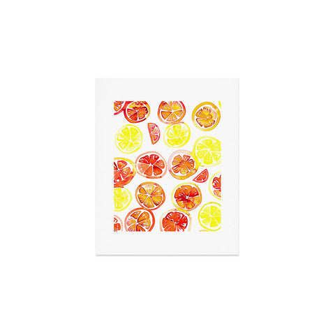 Amy Sia Orange Slice Art Print