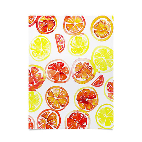 Amy Sia Orange Slice Poster