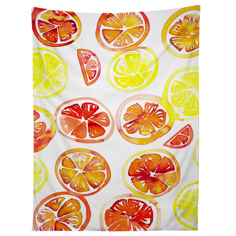 Amy Sia Orange Slice Tapestry