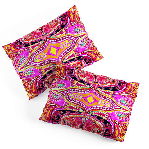 Amy Sia Paisley Hot Pink Pillow Shams