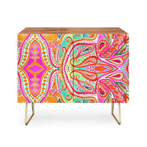 Amy Sia Paisley Pink Credenza