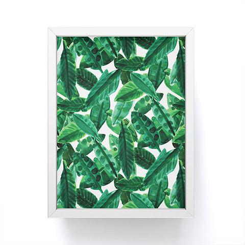 Amy Sia Palm Green Framed Mini Art Print