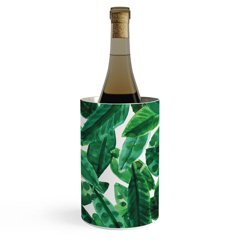 Amy Sia Palm Green Wine Chiller
