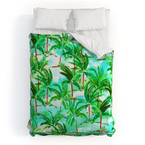 Amy Sia Palm Tree Comforter