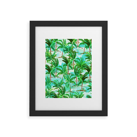 Amy Sia Palm Tree Framed Art Print