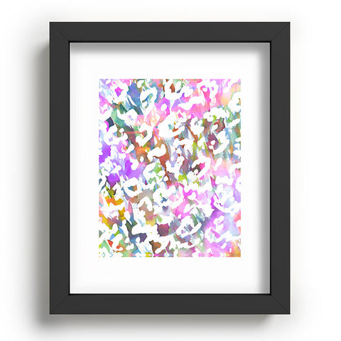 Amy Sia Pastel Leopard Recessed Framing Rectangle