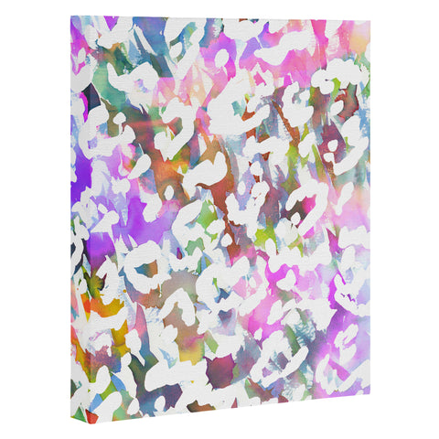 Amy Sia Pastel Leopard Art Canvas