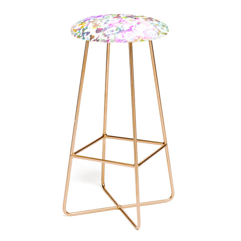 Amy Sia Pastel Leopard Bar Stool