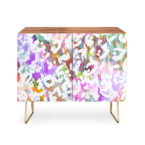 Amy Sia Pastel Leopard Credenza