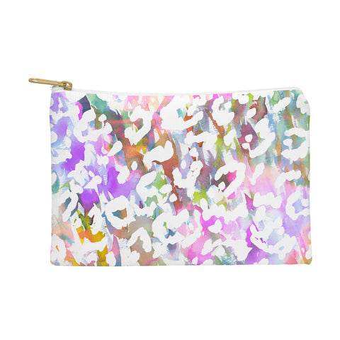 Amy Sia Pastel Leopard Pouch