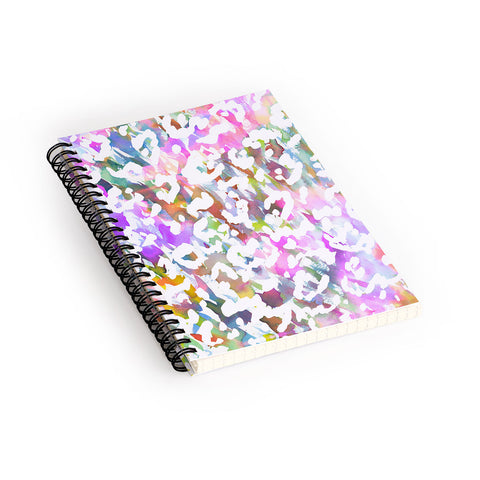 Amy Sia Pastel Leopard Spiral Notebook