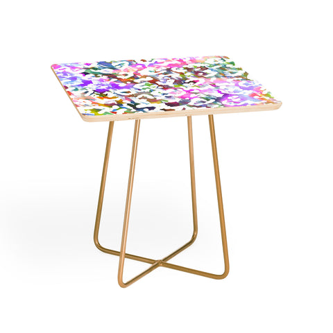 Amy Sia Pastel Leopard Side Table