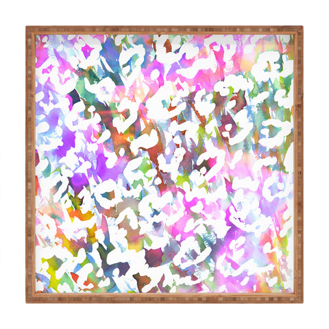 Amy Sia Pastel Leopard Square Tray