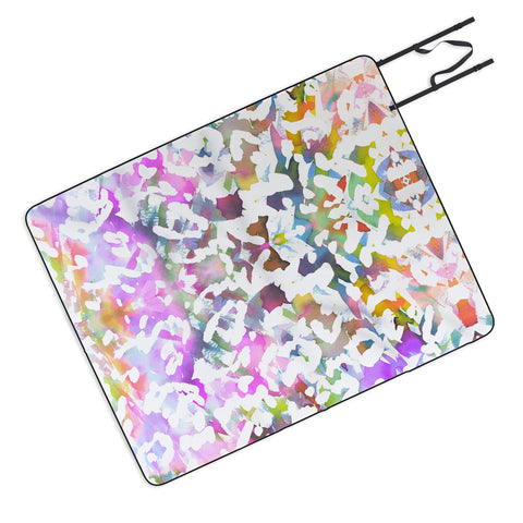 Amy Sia Pastel Leopard Picnic Blanket