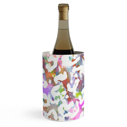 Amy Sia Pastel Leopard Wine Chiller