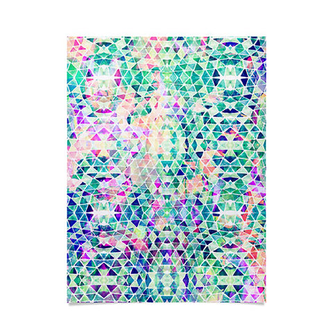 Amy Sia Pastel Triangle Poster
