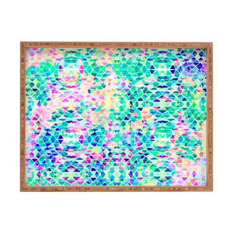 Amy Sia Pastel Triangle Rectangular Tray