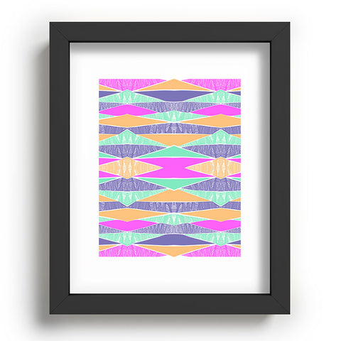 Amy Sia Pastel Tribal Recessed Framing Rectangle