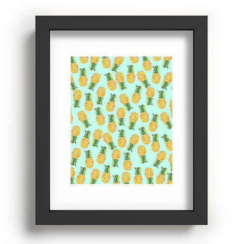 Amy Sia Pineapple Fruit Recessed Framing Rectangle