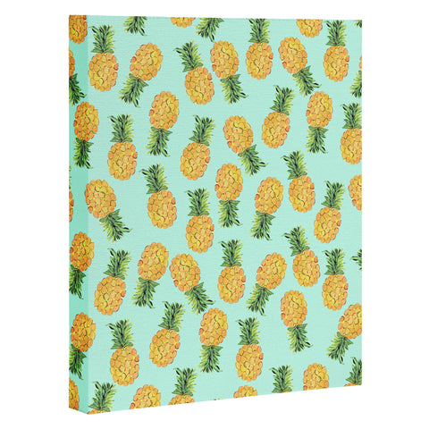 Amy Sia Pineapple Fruit Art Canvas