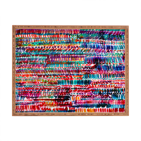 Amy Sia Rain 2 Rectangular Tray