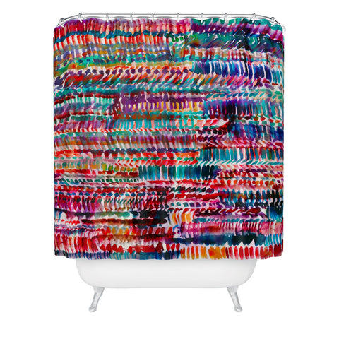 Amy Sia Rain 2 Shower Curtain