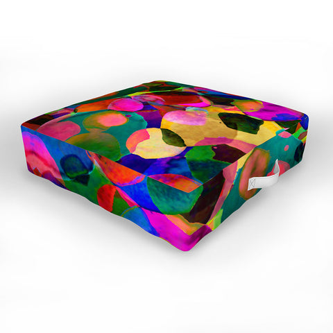Amy Sia Rainbow Spot Outdoor Floor Cushion