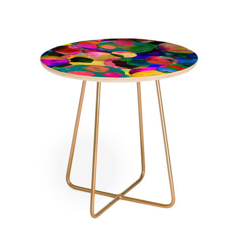 Amy Sia Rainbow Spot Round Side Table