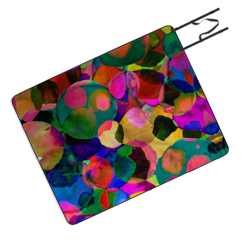 Amy Sia Rainbow Spot Picnic Blanket