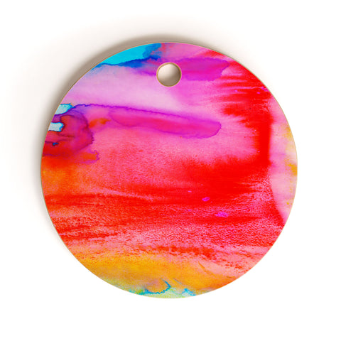 Amy Sia Rush 1 Cutting Board Round