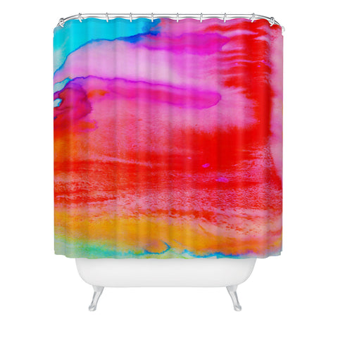 Amy Sia Rush 1 Shower Curtain