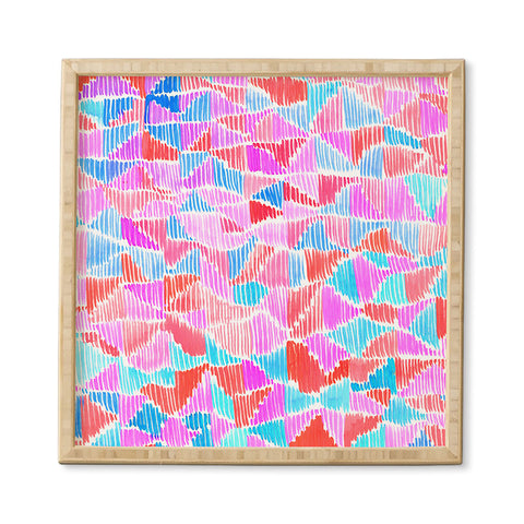 Amy Sia Scribbles Framed Wall Art