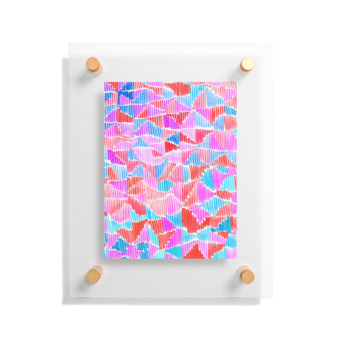 Amy Sia Scribbles Floating Acrylic Print