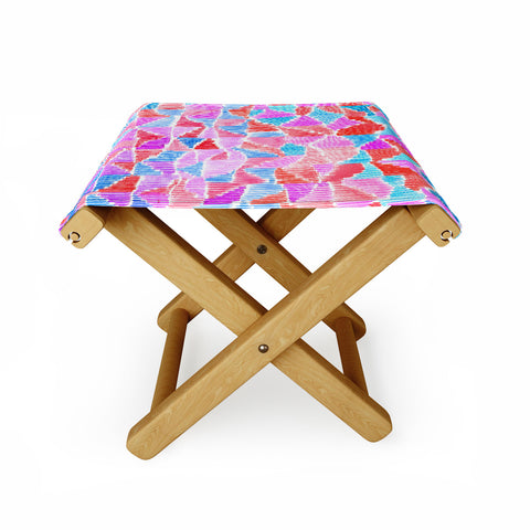 Amy Sia Scribbles Folding Stool