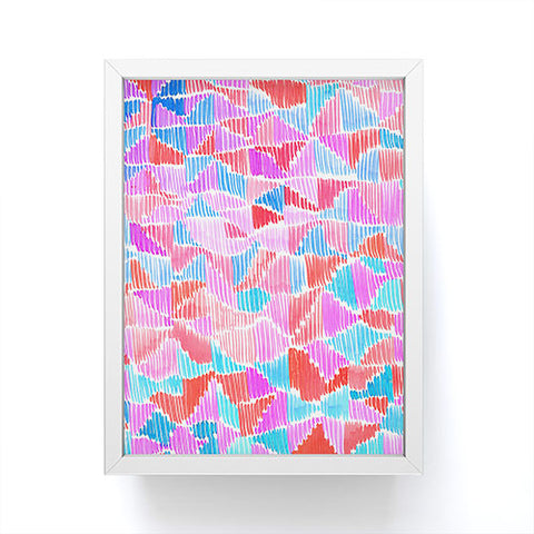 Amy Sia Scribbles Framed Mini Art Print